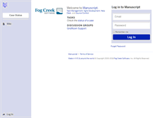 Tablet Screenshot of coditate.fogbugz.com
