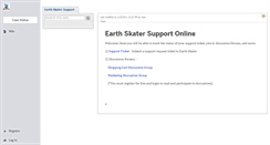 Desktop Screenshot of earthskater.fogbugz.com