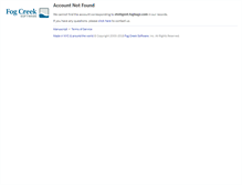 Tablet Screenshot of etelligent.fogbugz.com