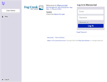Tablet Screenshot of digitalodyssey.fogbugz.com