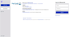 Desktop Screenshot of dstudio.fogbugz.com
