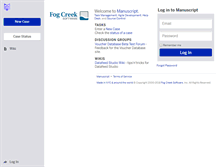 Tablet Screenshot of dstudio.fogbugz.com