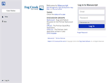 Tablet Screenshot of previser.fogbugz.com