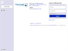 Tablet Screenshot of okl.fogbugz.com