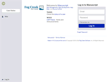 Tablet Screenshot of cbfp.fogbugz.com